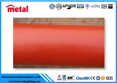 निर्बाध प्लास्टिक लेपित स्टील पाइप एपीआई 5L GRB / A106 GRB EPOXI 300 माइक्रोन