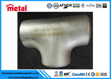निकल मिश्र धातु पाइप बट वेल्डिंग टी इंकोलॉय 800HT UNS N08811 ASME B16.9