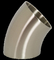 निकेल मिश्र धातु Inconel 600 उच्च गुणवत्ता 45 डिग्री कोहनी बट वेल्डिंग फिटिंग ASME B16.9 अनुकूलित आकार