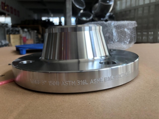 डुप्लेक्स स्टेनलेस स्टील निकला हुआ किनारा A182 F53 वेल्डिंग नेक 300 # 5 &quot;ASME B16.5