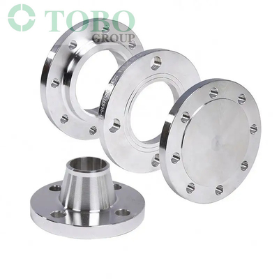 अनुकूलित ANSI 150lb - 2500lb 1/2"-72" UNS N06600 वेल्ड नेक फ्लैंज