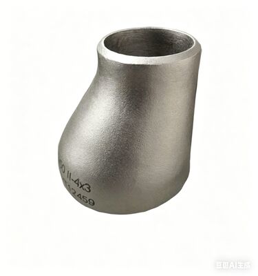 ASTM A403 WP304 स्टेनलेस स्टील पाइप फिटिंग एक्सेन्ट्रिक रिड्यूसर बट वेल्डिंग 6"×3" STD ASME B16.9 औद्योगिक पाइपलाइन के लिए