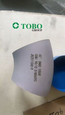 UNS C70600 कॉपर निकल बट-वेल्डिंग 90D लंबी त्रिज्या कोहनी 5" STD ASTM B466
