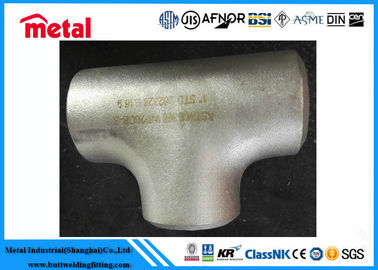 टी कम करना ASME B16.9 BW Wrought S ASTM A 234 Gr.WPB SMLS 6&quot;X4&quot; SCH40 / STD ASME B16.9