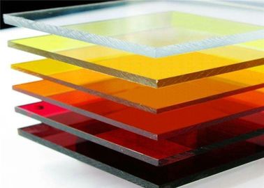 साफ रंग का पारदर्शी ट्रांसपेरेंट रंग का प्लास्टिक शीट 5MM PMMA प्लेट
