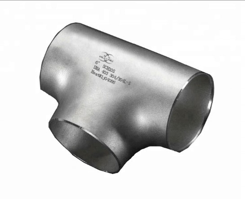 निर्बाध बीडब्ल्यू स्ट्रेट टी 12 "SCH-80 ASTM A403-WP316/316L ASME B16.9