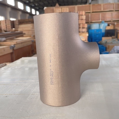 EQUAL TEE, SW, 2 &quot;X 1 1/2&quot; WT=2 मिमी 20 BARG, EEMUA 146 SEC.2 ASTM B151 UNS C70600 टी