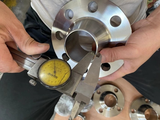 सुपर डुप्लेक्स स्टेनलेस पाइप फिटिंग निकला हुआ किनारा WN RF UNS 32760 8 "SCH 40S 300 # Flanges