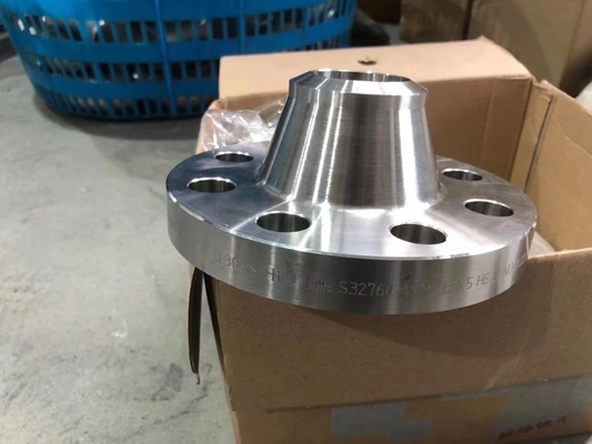 सुपर डुप्लेक्स स्टेनलेस स्टील UNS 32760 WN निकला हुआ किनारा ASME B16.5 900 # 8 ”फ्लेंजेस