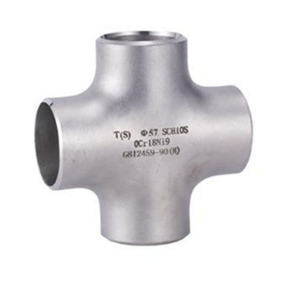 ANSI/ASME स्टेनलेस स्टील कार्बन स्टील बट वेल्डिंग क्रॉस अनुकूलन योग्य आकार और सामग्री औद्योगिक ग्रेड