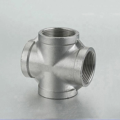 सुपर डुप्लेक्स स्टेनलेस स्टील पाइप फिटिंग BW क्रॉस टी UNS S32750 ASME B16.9 SCH10