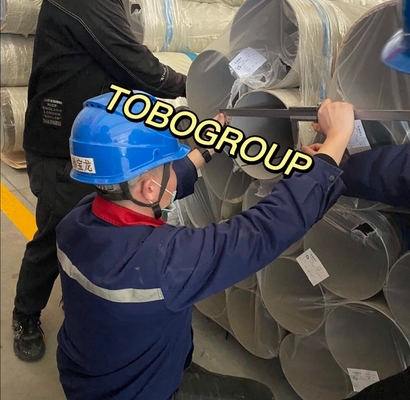 डुप्लेक्स स्टेनलेस स्टील पाइप 3&quot; SCH80 UNS S31803 ASME B36.10