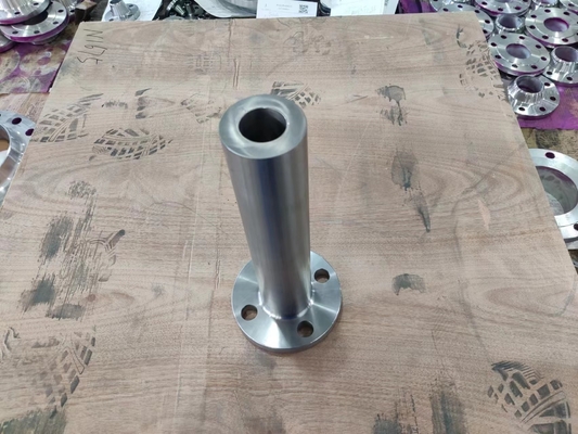 SS पाइप फिटिंग फ्लैंज LWN RF 300LBS ASME B16.5 SS316L 1.1/2" X 350mm फ्लैंगेस