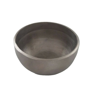 टाइटेनियम पाइप कैप ASTM B363 Ti Gr7 2 '' X 1 '' SCH10S X SCH40S टाइटेनियम मिश्र धातु स्टील पाइप फिटिंग जाली