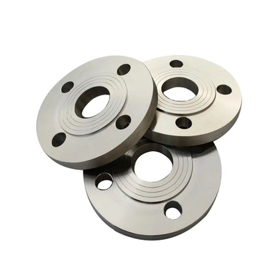 टाइटेनियम मिश्र धातु वेल्डिंग Flanges वर्ग 150 निकला हुआ किनारा 2 "टाइटेनियम पाइप फिटिंग पर पर्ची