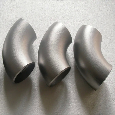 90D/180D A420 WPL6 कार्बन स्टील पाइप फिटिंग BW एल्बो 18" SCH80S ASME B16.9