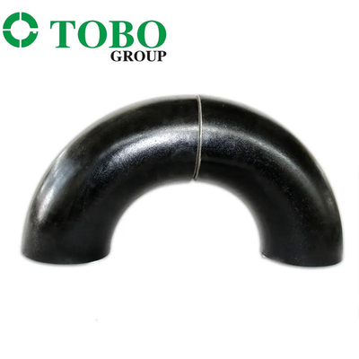 कार्बन स्टील पाइप फिटिंग BW एल्बो A234 WPB 4" SCH40S 90D/180D ASME B16.9