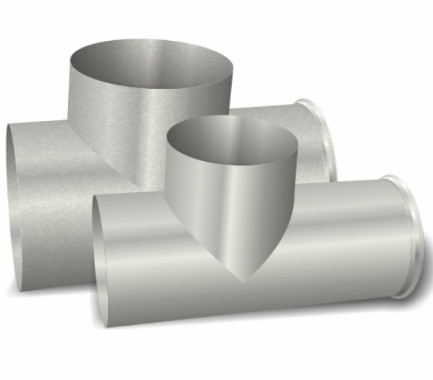 सुपर डुप्लेक्स पाइप फिटिंग समान टी ASME B16.9 SMLS 6 "SCH60S फिटिंग