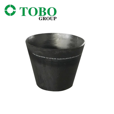 टाइटेनियम कार्बन स्टील पाइप फिटिंग ASTM B363 Ti Gr7 2'' x 1'' SCH10S x SCH40S टाइटेनियम मिश्र धातु स्वेज निप्पल