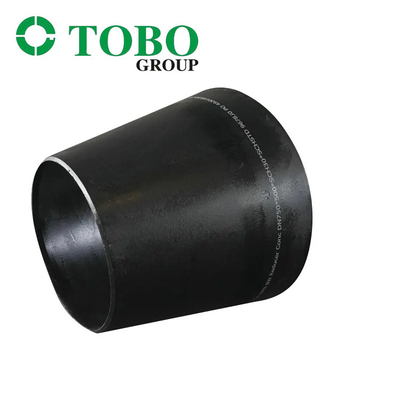 टाइटेनियम कार्बन स्टील पाइप फिटिंग ASTM B363 Ti Gr7 2'' x 1'' SCH10S x SCH40S टाइटेनियम मिश्र धातु स्वेज निप्पल