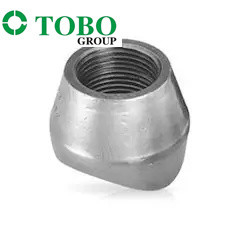 निकल मिश्र धातु स्टील पाइप फिटिंग जाली वेल्डोलेट 6000 # 1/2 "X1" B366 WPNCI ASME B16.11