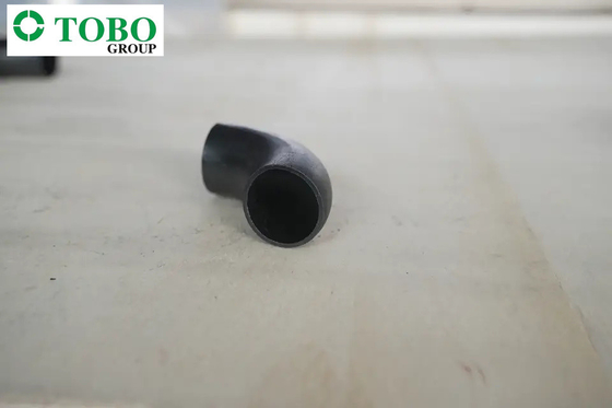 TOBO अनुकूलित आकार A234 WP5 मिश्र धातु इस्पात पाइप फिटिंग / 90 डिग्री वेल्डेड कोहनी