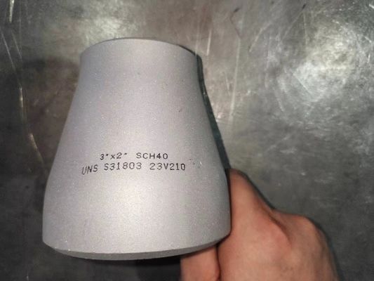 ASME B16.9 फोर्ज्ड स्टेनलेस स्टील एक्सेंट्रिक रिड्यूसर इंडस्ट्रियल पाइप फिटिंग्स