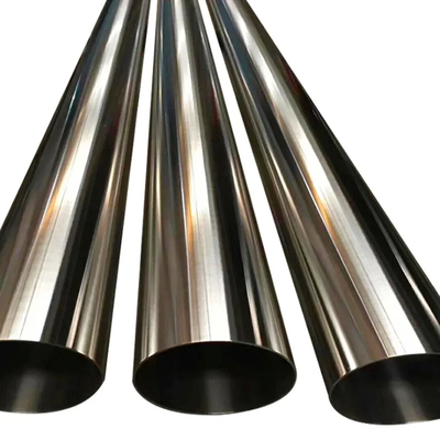 ASME B36.19 A312 ऑस्टेनिटिक स्टेनलेस स्टील पाइप फ्री एनीलिंग एनपीएस 1/8 "-24" दीवार मोटाई Sch5s-XXS