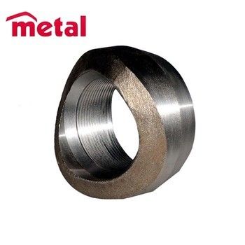 ASTM A105 वेल्डोलेट 1/8" मिश्र धातु स्टील फोर्ज पाइप फिटिंग ASME B16.11