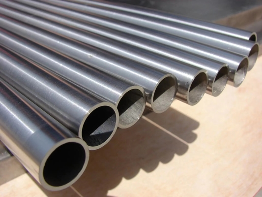 ASME B36.19 A312 ऑस्टेनिटिक स्टेनलेस स्टील पाइप फ्री एनीलिंग एनपीएस 1/8 "-24" दीवार मोटाई Sch5s-XXS