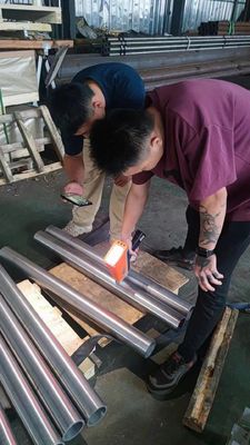 मेडिकल उपकरण के लिए प्रेसिजन टाइटेनियम अलॉय DIN 17850 स्टैंडर्ड कस्टम डायमीटर टाइटेनियम अलॉय पाइप