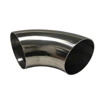धातु निकेल मिश्र धातु Inconel 625 सर्वश्रेष्ठ 45 डिग्री बट वेल्डिंग कोहनी ASME B16.9 अनुकूलित आकार चांदी