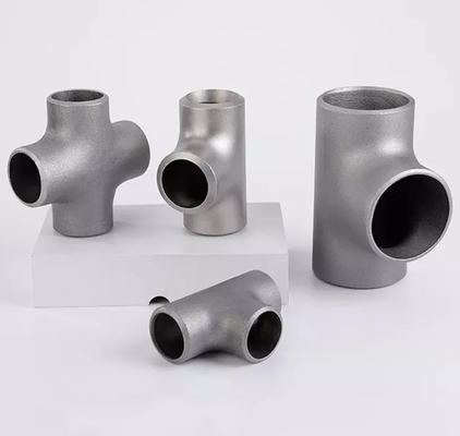 Bw Tee Sch 40s आयाम ASME B16.9 ASTM A312-Gr-Tp-316L SS समान टी