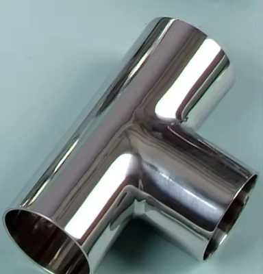 डुप्लेक्स स्टेनलेस स्टील बट वेल्डिंग फिटिंग UNS S31803 Reducing Tee 3 X 2 ASME B16.9