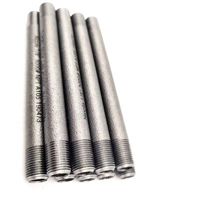 एएसटीएम ए234 मिश्र धातु इस्पात सीमलेस पाइप फिटिंग्स ब्लैक पेंटेड एल्बो टीज़ रिड्यूसर कैप्स