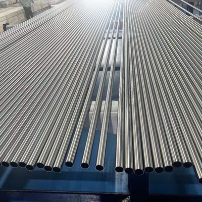 चिकित्सा उपकरणों के लिए उच्च जैव-अनुकूलता टाइटेनियम मिश्र धातु DIN 17850 निर्बाध टाइटेनियम मिश्र धातु पाइप