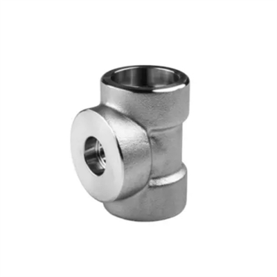 ASME B16.9 थ्रेडेड टी वैरिएबल साइज़ NPS1/2"-60" से लेकर फास्ट डिलीवरी कम MOQ अनुकूलन योग्य सामग्री जैसे कार्बन स्टील स्टेनलेस स्टील