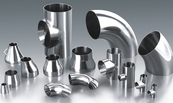 धातु उच्च गुणवत्ता वाले निकेल मिश्र धातु Inconel 600 45 डिग्री कोहनी बट वेल्डिंग फिटिंग ASME B16.9 अनुकूलित आकार
