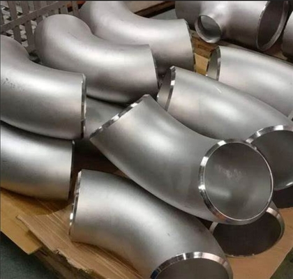 धातु उच्च गुणवत्ता वाले निकेल मिश्र धातु Inconel 600 45 डिग्री कोहनी बट वेल्डिंग फिटिंग ASME B16.9 अनुकूलित आकार