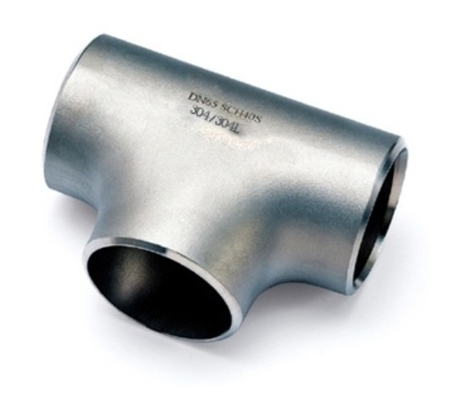ASME B16.9 SMLS 4" SCH50 सुपर डुप्लेक्स पाइप फिटिंग समान टी फिटिंग
