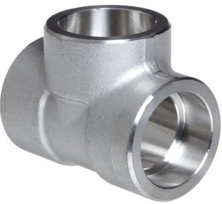 ASME B16.9 थ्रेडेड टी वैरिएबल साइज़ NPS1/2"-60" से लेकर फास्ट डिलीवरी कम MOQ अनुकूलन योग्य सामग्री जैसे कार्बन स्टील स्टेनलेस स्टील