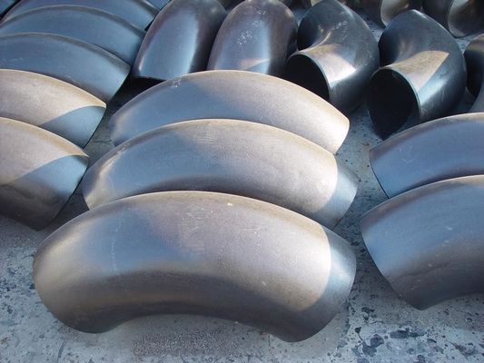 ASTM A234 WPB कार्बन स्टील बट वेल्डिंग कोहनी 3" एसटीडी लघु त्रिज्या ASME B16.9
