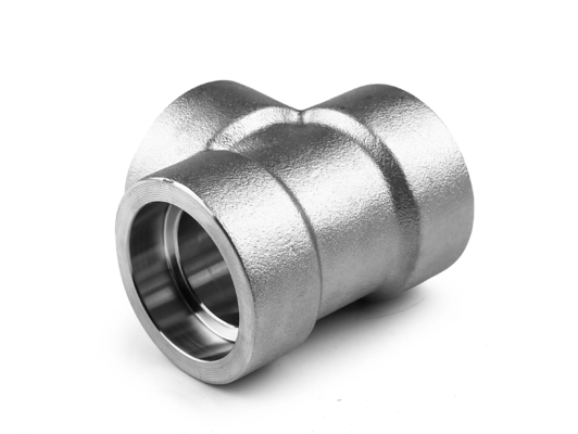 ANSI/ASME स्टेनलेस स्टील कार्बन स्टील सॉकेट वेल्डिंग टी अनुकूलन योग्य आकार और सामग्री औद्योगिक ग्रेड