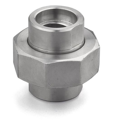 धातु सील 3 टुकड़े संघ स्टेनलेस स्टील 316/316L,304,304L,6000 PSI 3000#,6000# मिश्र धातु सामग्री