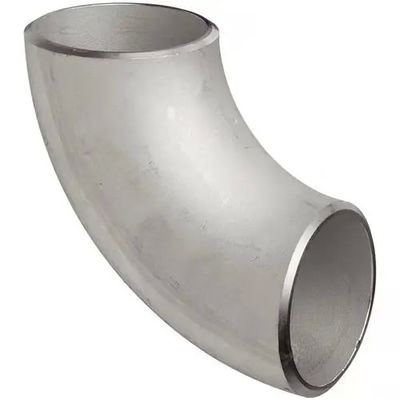 ASME B16.9 SS316L स्टेनलेस स्टील पाइप फिटिंग 45/90/180 डिग्री एल्बो