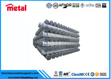 जस्ता गर्म डुबकी गैल्वनाइज्ड जस्ती ट्यूब ASTM A53 EN10219 EN10240 BS1139 JIS G3444 संरचनात्मक के लिए मानक