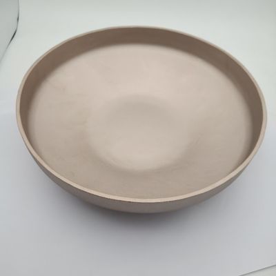 तांबा निकेल मिश्र धातु स्टील पाइप फिटिंग फोर्गेड कैप 8 "आकार 16 बार दबाव