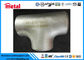 औद्योगिक मिश्र धातु इस्पात पाइप फिटिंग BW बराबर टी ASTM B366 मिश्र धातु बी UNS N10001