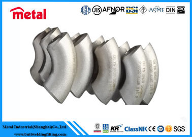 Inconel 718 मिश्र धातु इस्पात पाइप फिटिंग 2 * SCH40 90LR कोहनी ANSI बी