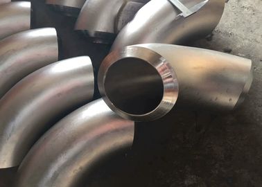 Inconel 718 मिश्र धातु इस्पात पाइप फिटिंग 2 * SCH40 90LR कोहनी ANSI बी